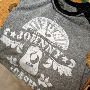 Johnny Cash Sun Records Jersey Tee Shirt